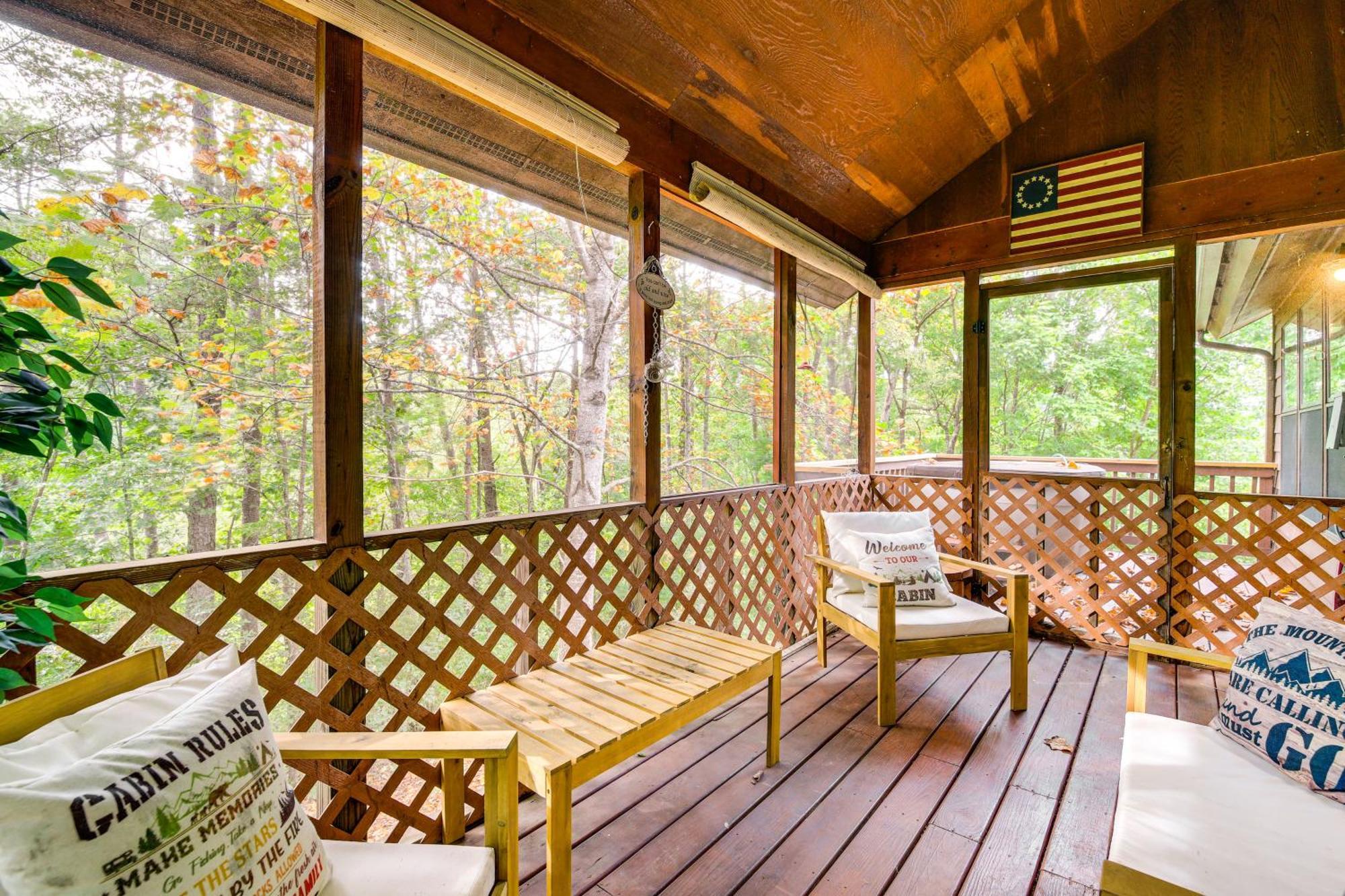 Pet-Friendly Sevierville Rental With Private Hot Tub Eksteriør bilde